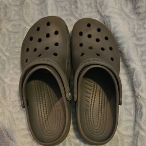 Mens Size 12 Gray Crocs